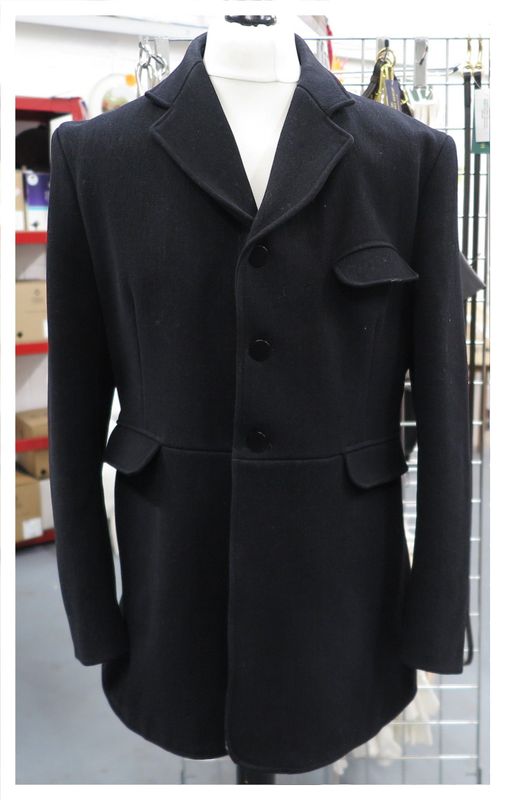 Gents 42" Caldene, Black Hunt Coat