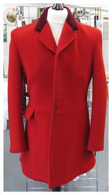 Gents 40" Mears Grafton, Scarlet Hunt Coat