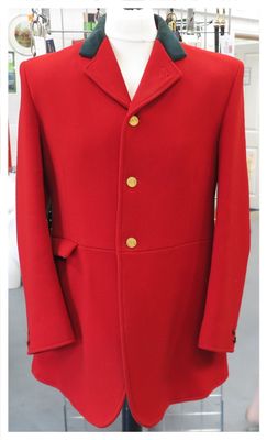 Gents 40" Mears Grafton, Scarlet Hunt Coat