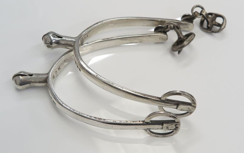 Exquisite Silver Spurs c.1932