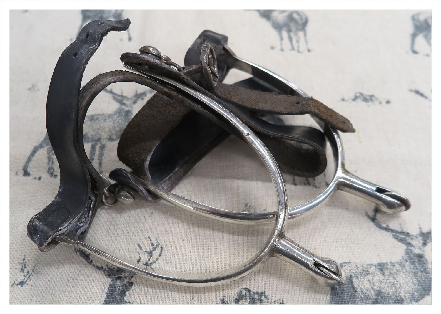 1930's Silver Spurs