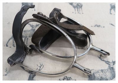 1930's Silver Spurs