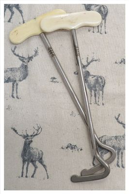 Bone Handled Boot Pulls