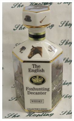 The English Foxhunting Decanter