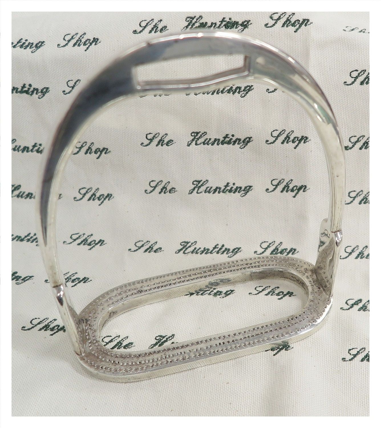 Solid Silver Stirrup Iron c.1932
