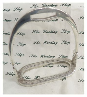 Solid Silver Stirrup Iron c.1932
