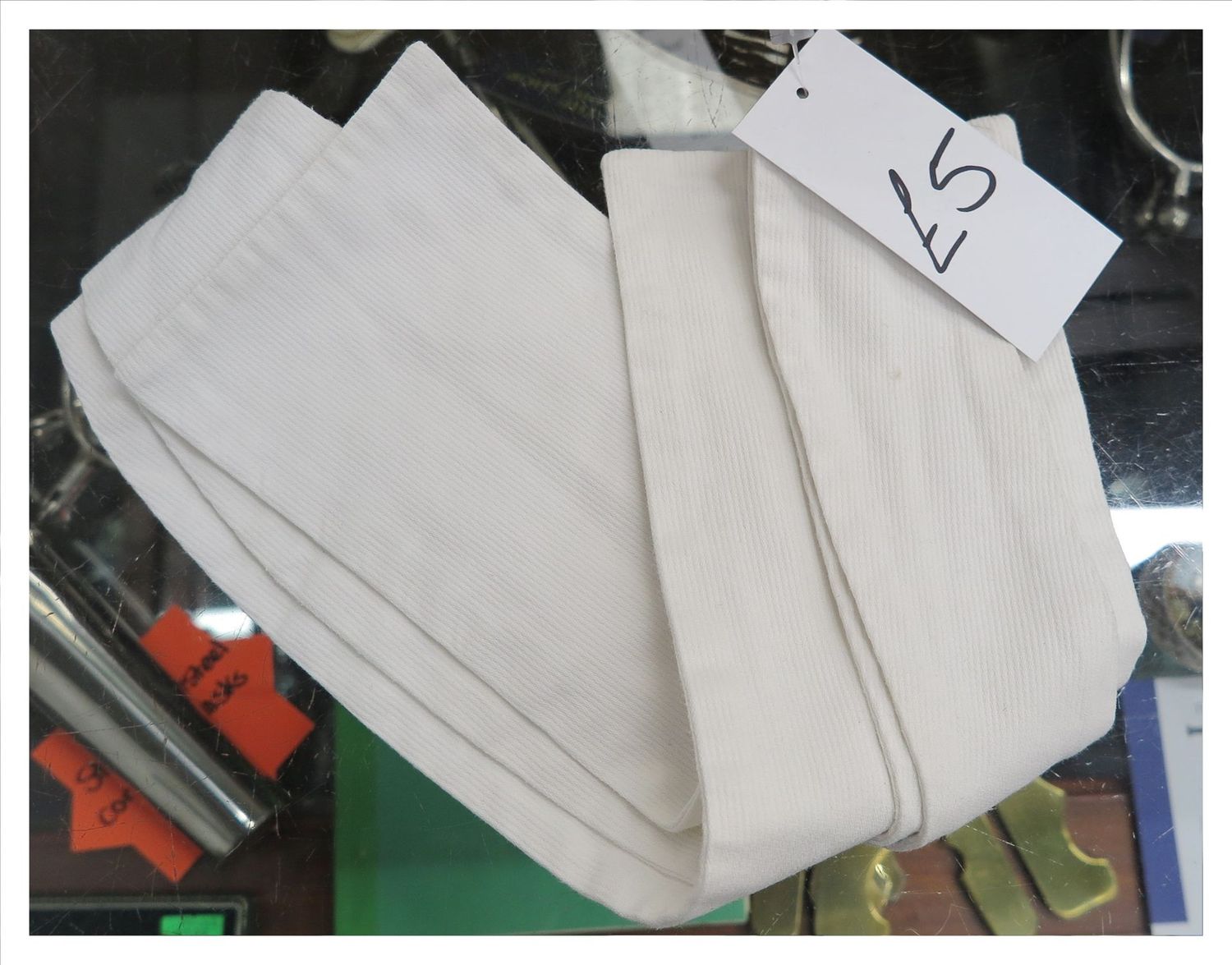 Small Ribbed Stock Tie