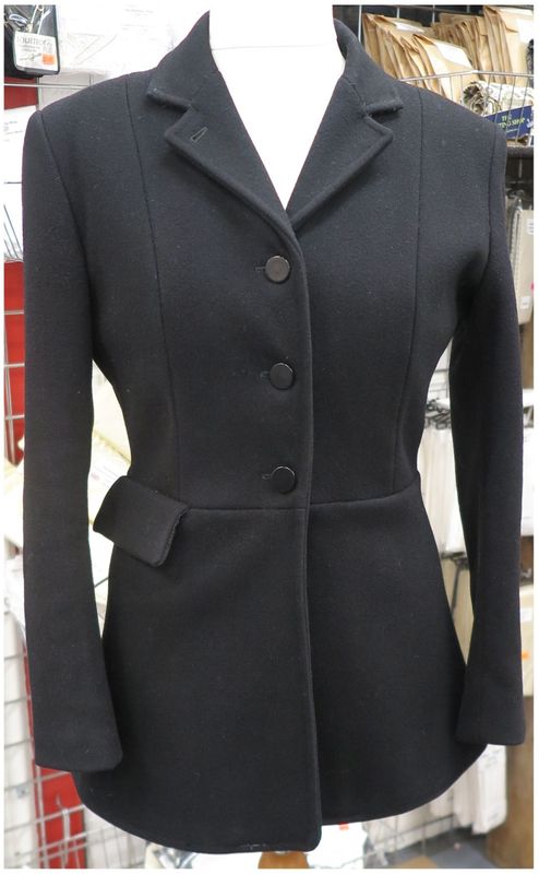 Ladies 36" Mears Ledbury, Black Hunt Coat