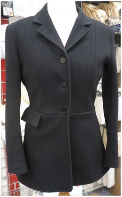 Ladies 36" Mears Ledbury, Black Hunt Coat