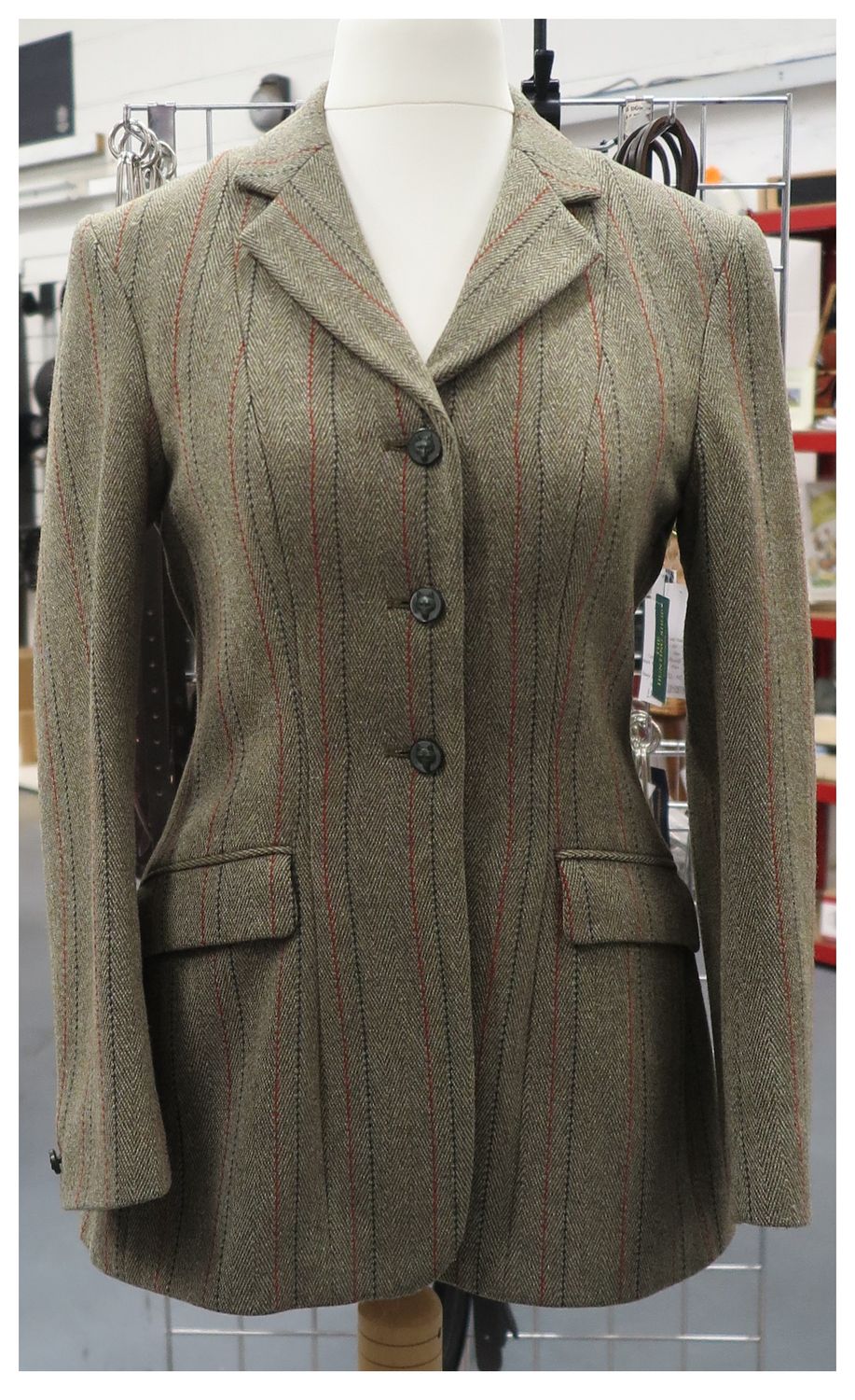Ladies 36" Foxley, Tweed Hacking Jacket