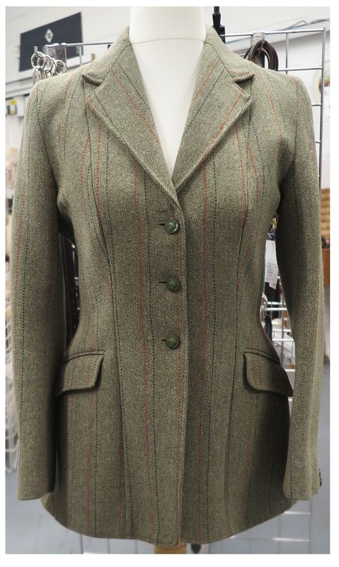 Ladies 36 Ladies 36" Caldene, Tweed Hacking Jacket
