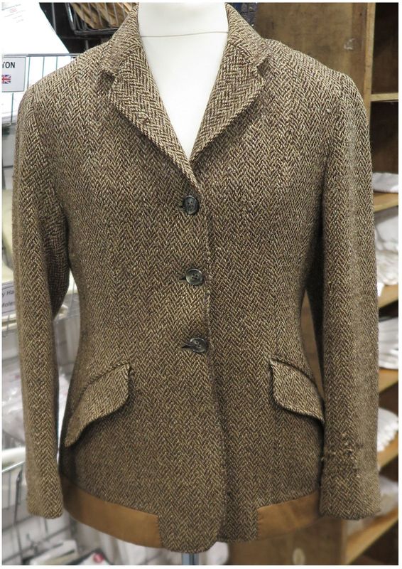 Girls 30", Harry Hall Tweed Hacking Jacket