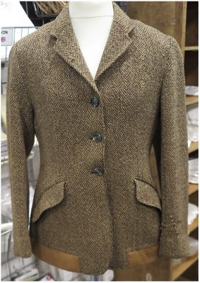 Girls 30", Harry Hall Tweed Hacking Jacket