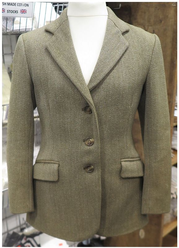 Girls 28", Foxley Keepers Tweed Hacking Jacket