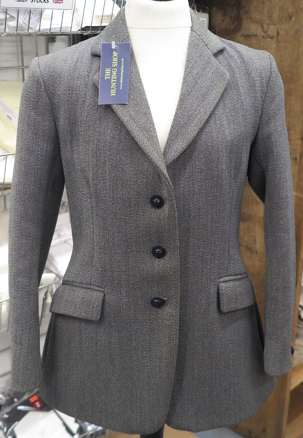 Girls 30", Foxley Keepers Tweed Hacking Jacket