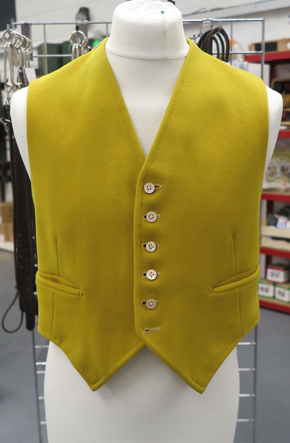 Gents 40 Gents 40", Gold Waistcoat
