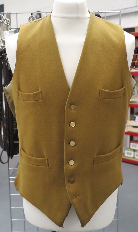 Gents 42", Mustard Waistcoat