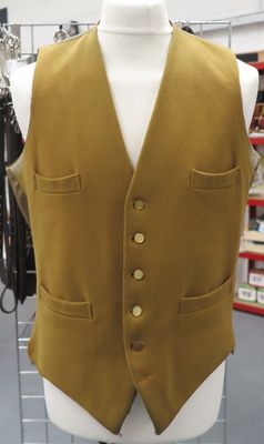 Gents 42", Mustard Waistcoat