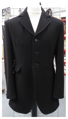Gents 40" Caldene, Black Hunt Coat