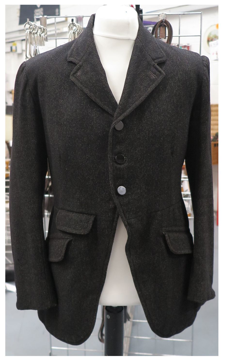 Gents 40", Vintage Charcoal Hunt Coat