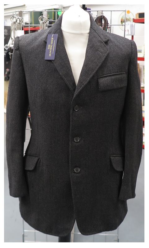 Gents 40" Moss Bros, Charcoal Hunt Coat