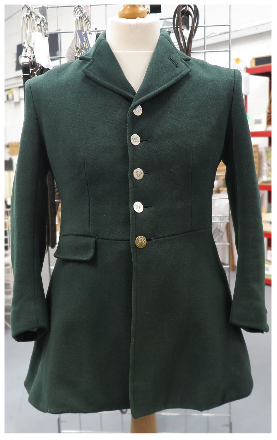 Gents 36" Bernard Weatherill, Green Hunt Coat