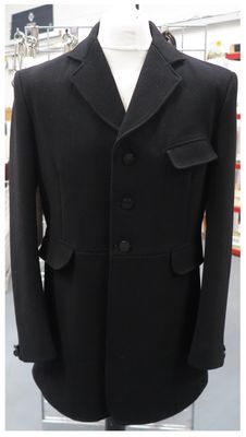 Gents 40" Caldene, Black Hunt Coat
