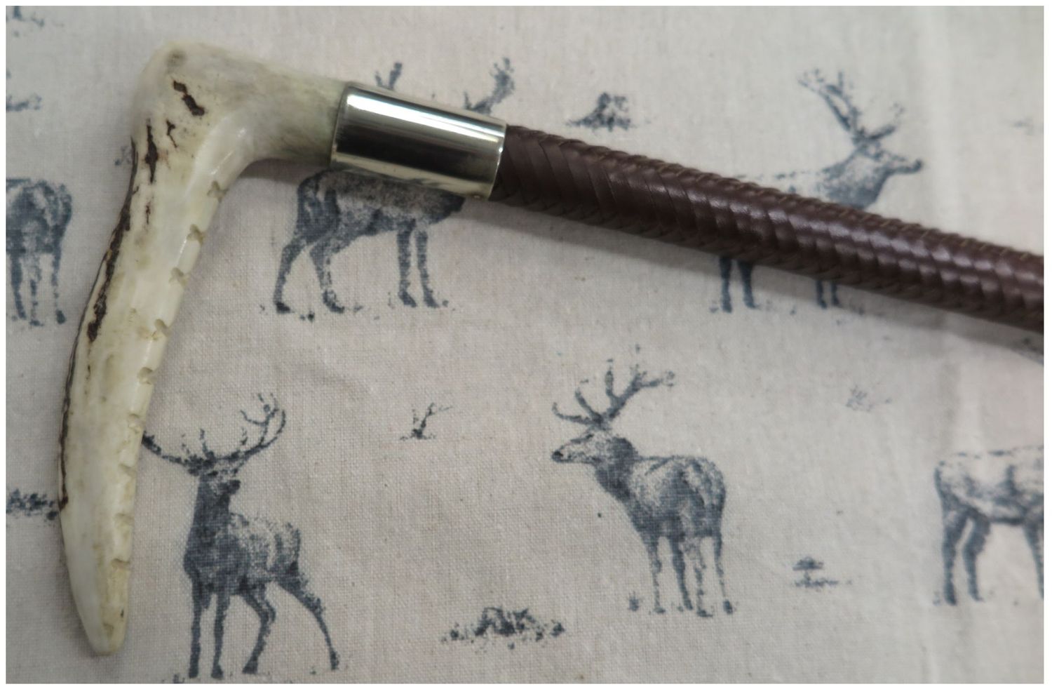 Gents Swaine Leather Hunting Whip
