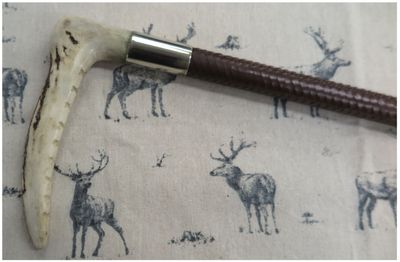Gents Swaine Leather Hunting Whip