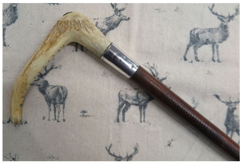 Gents Vintage Swaine, Leather Hunting Whip Gents Vintage Swaine, Leather Hunting Whip