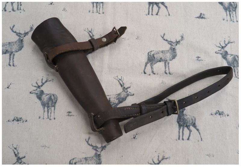 Brown Leather Horn Case Brown Leather Horn Case