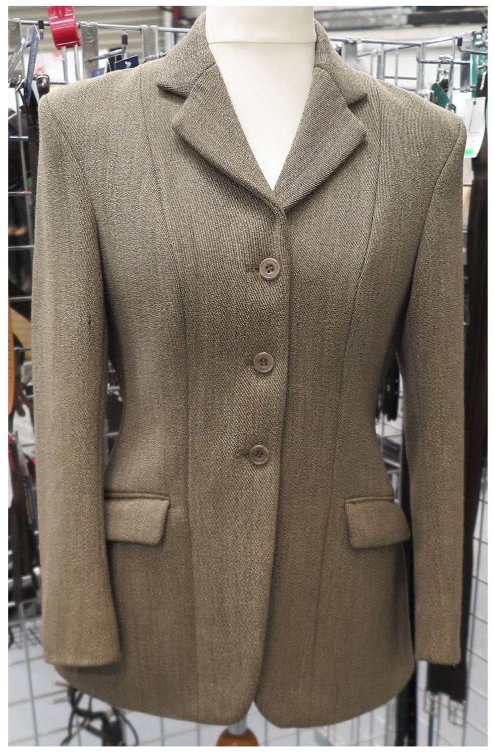 Ladies 38" Foxley,  Keepers Tweed Hacking Jacket