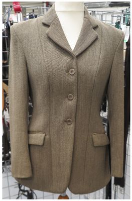 Ladies 38 Ladies 38" Foxley,  Keepers Tweed Hacking Jacket