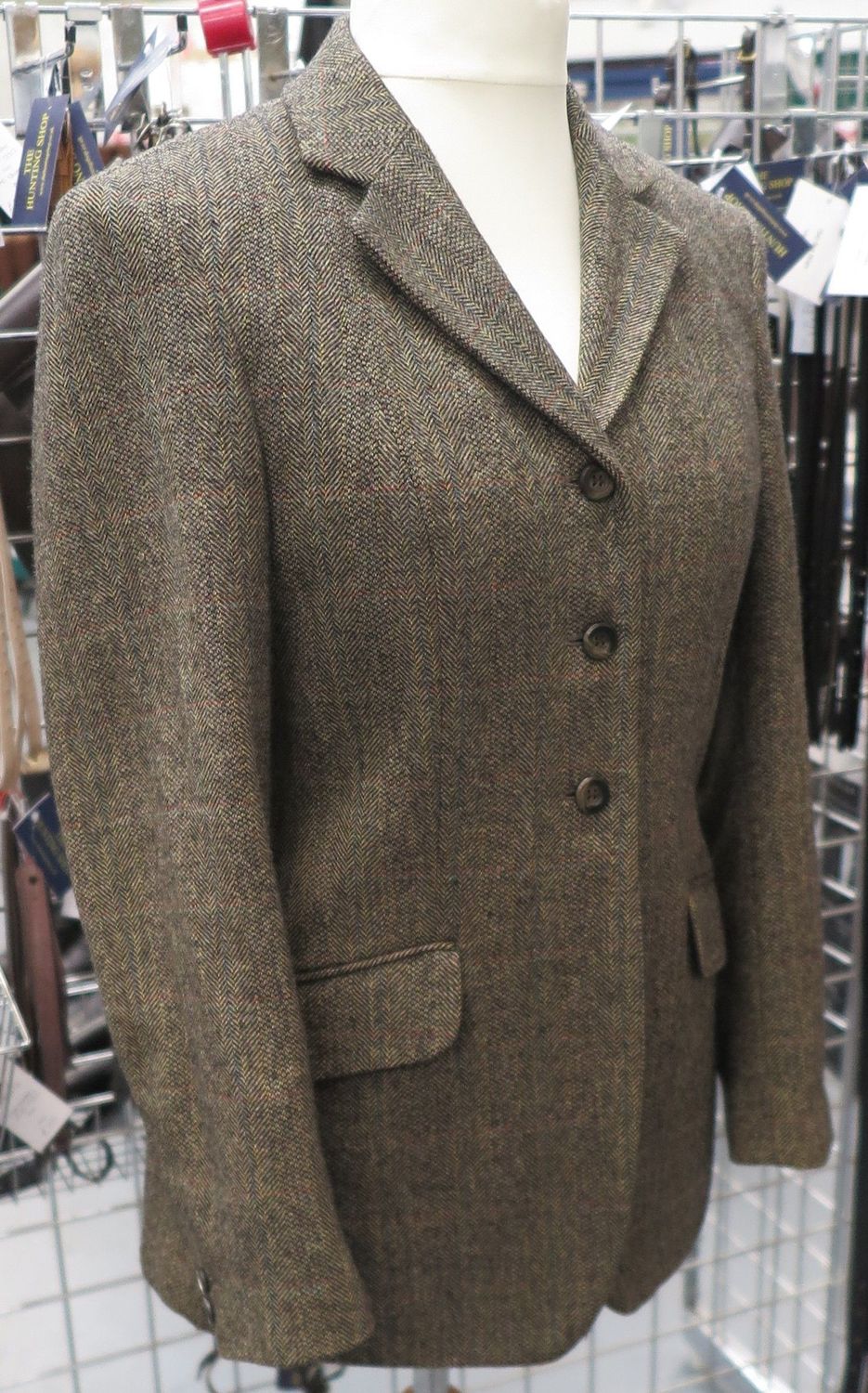 Ladies 36 Ladies 36" Mears, Tweed Hacking Jacket