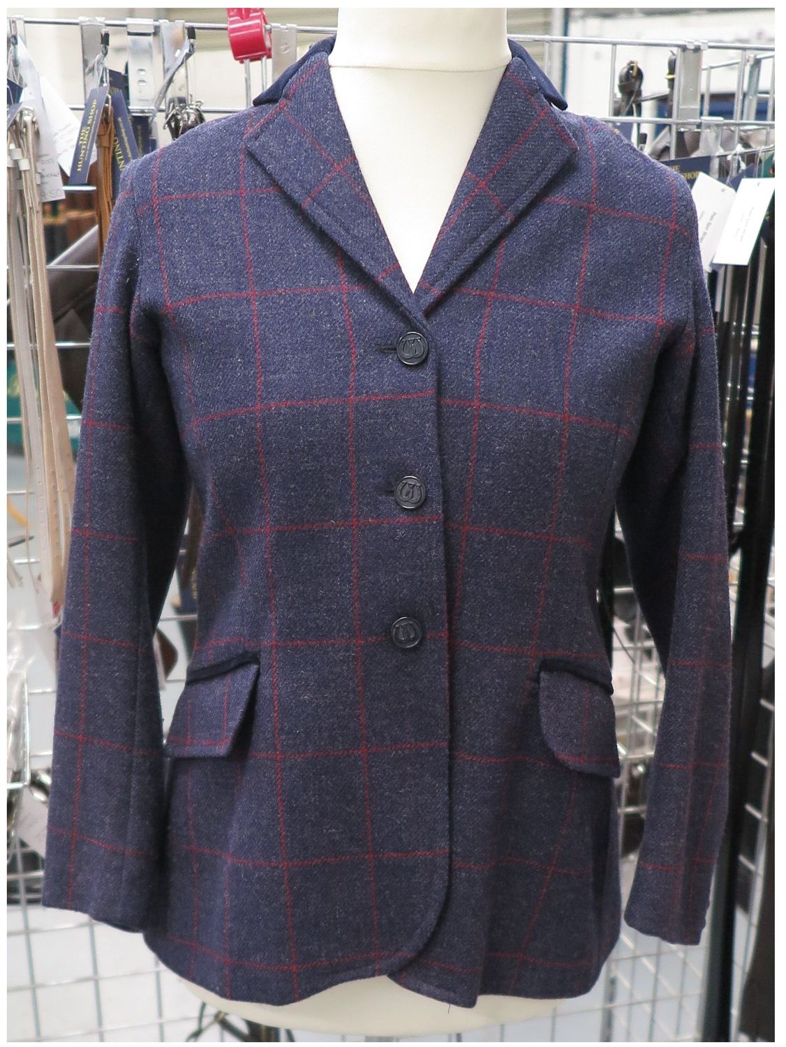 Maids 36" Winnings Ways, Tweed Hacking Jacket