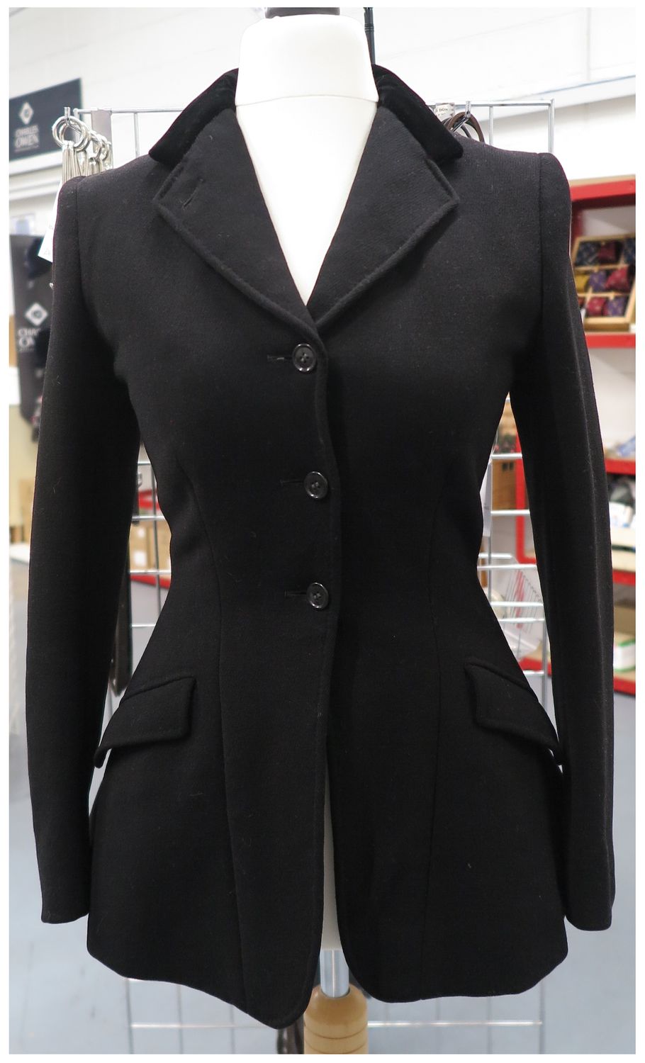 Ladies 34", Bernard Weatherill,  Black Hunt Coat