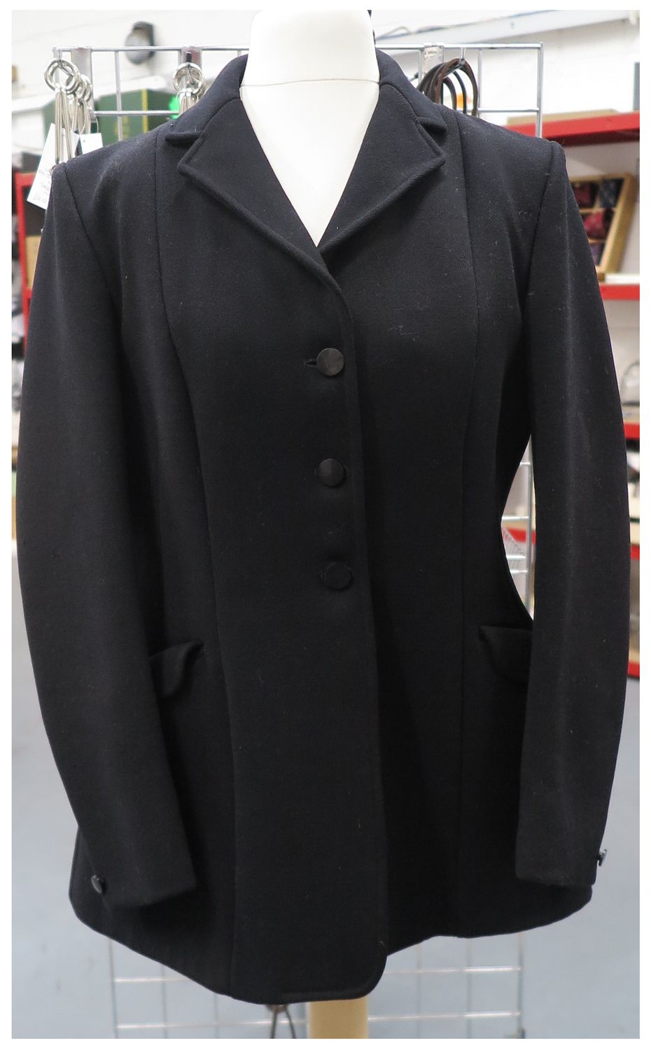 Ladies 38", Matlock & Brown, Black Hunt Coat