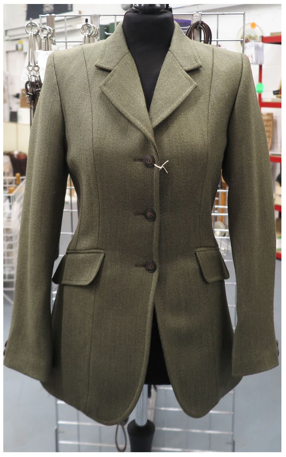 Ladies Ascot (II) 32", Mid-weight, Tweed Hacking Jacket