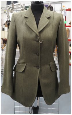 Ladies Ascot (II) 32 Ladies Ascot (II) 32", Mid-weight, Tweed Hacking Jacket