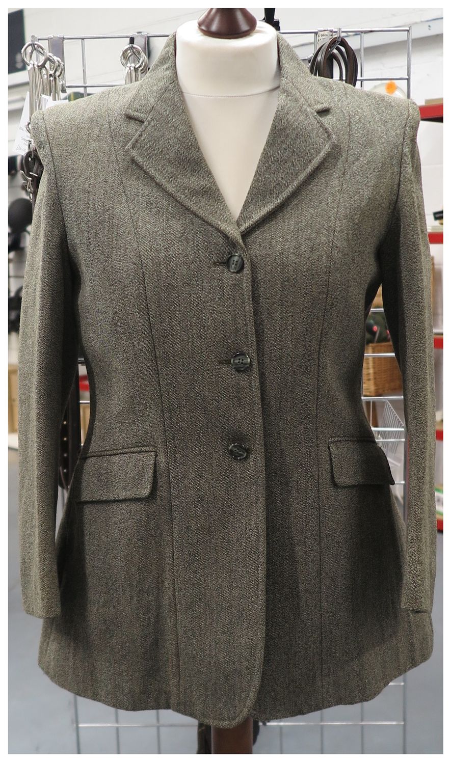 Ladies 38" Alexander James, Tweed Hacking Jacket