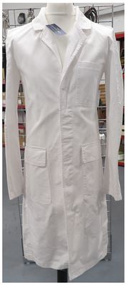 40 40" Long White Kennel Coat