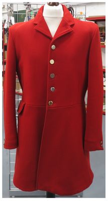 Gents 44" Beresford, Scarlet Hunt Coat