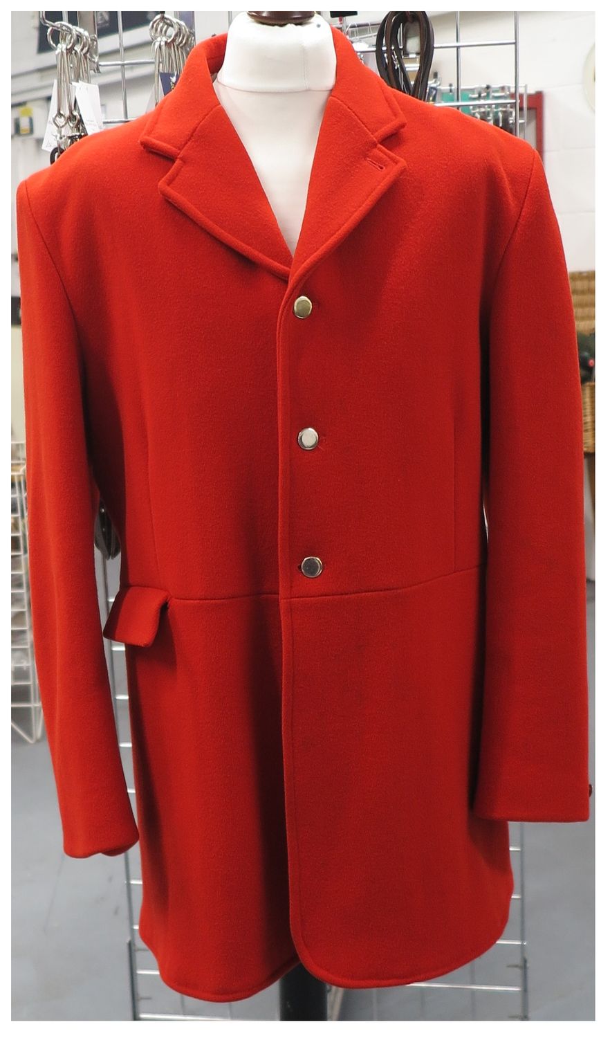 Gents 46" Mears, Scarlet Hunt Coat