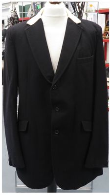 Gents 46" Black Hunt Coat