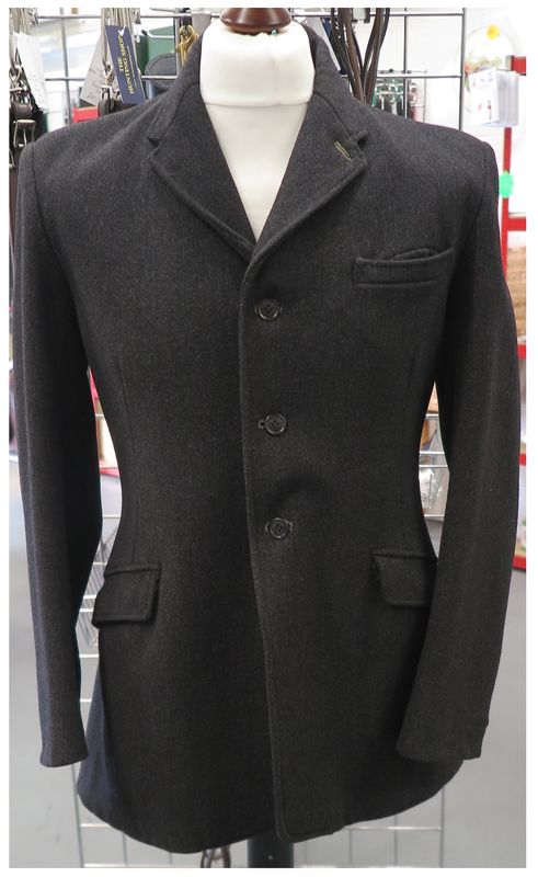 Gents 36 Gents 36" Sandon Saddlery, Charcoal Hunt Coat