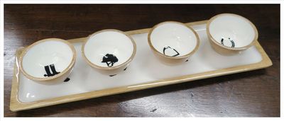 Tapas Set with Tray Tapas Set with Tray