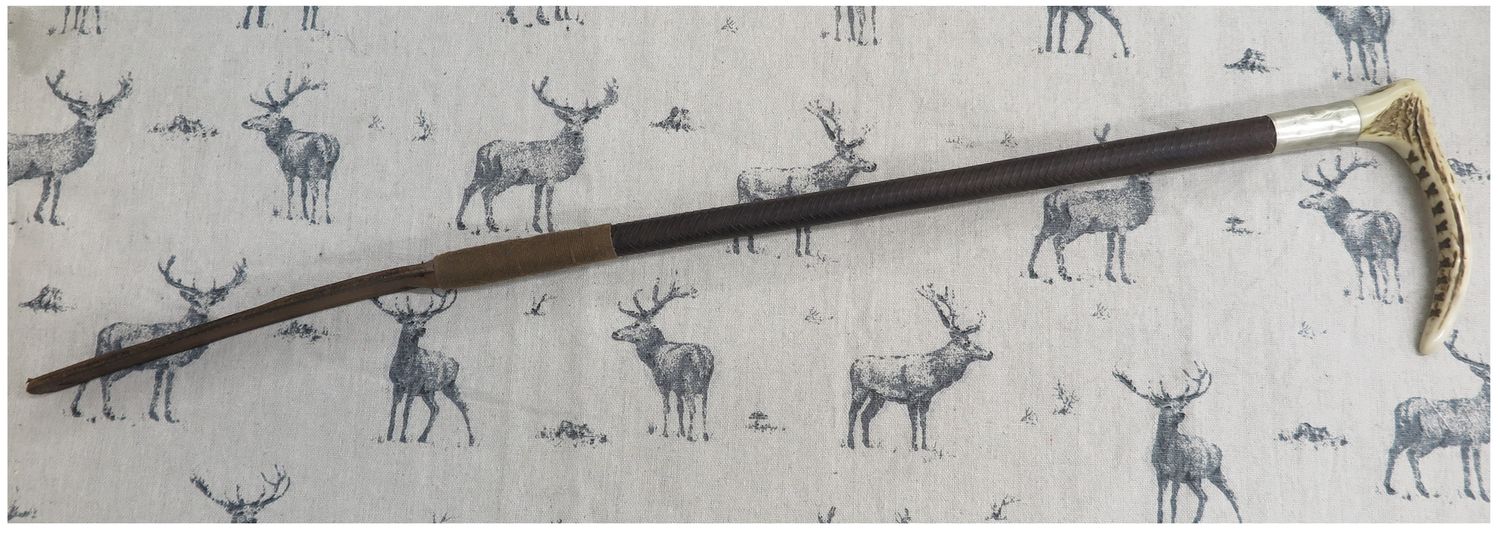 Ladies Vintage, Leather Hunting Whip