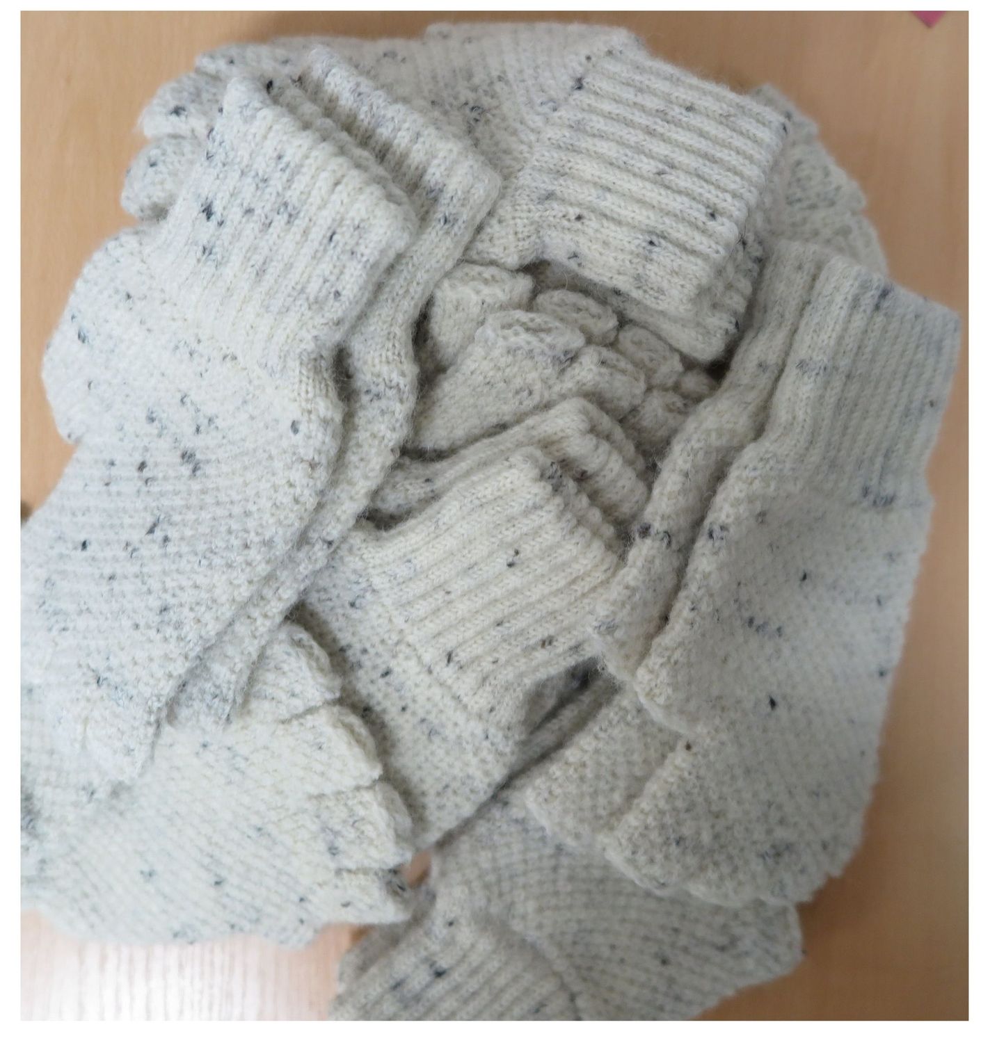 Half Finger, Merle, Oiled Wool Hunting Gloves Half Finger, Merle, Oiled Wool Hunting Gloves