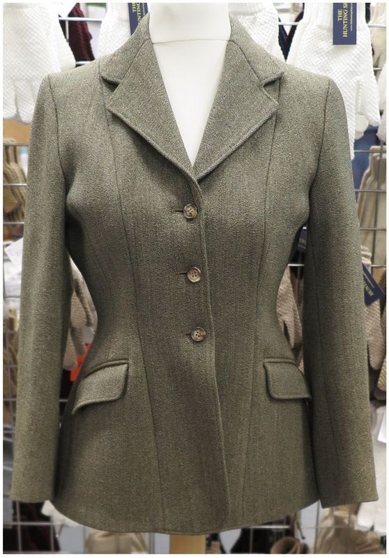 Ladies 36 Ladies 36" Caldene, Keepers Tweed Hacking Jacket