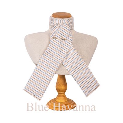Tattersall Check Stocks - Self Tie/Four Fold Tattersall Check Stocks - Self Tie/Four Fold